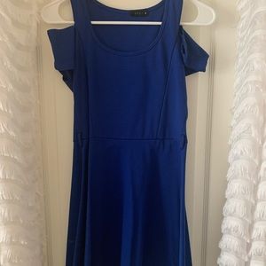 Royal blue dress